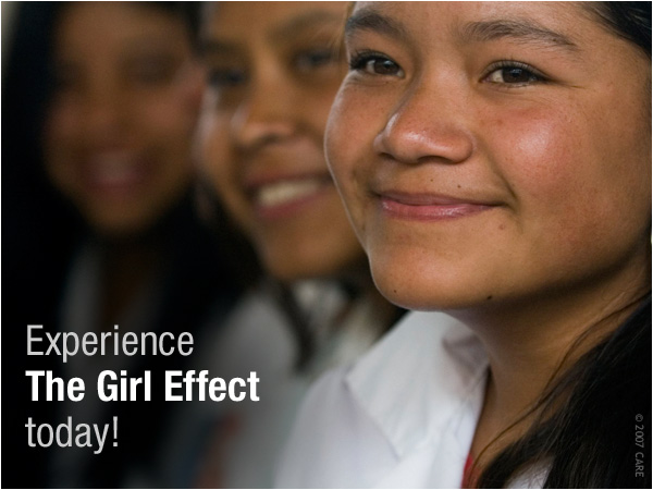 Experience The Girl Effect HERE and NOW!